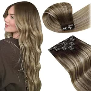 clip in extensions ombre|Amazon.com: Ombre Clip Ins